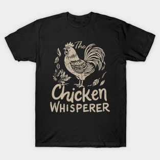 Plow, Plant, Print Trendy T-Shirts Celebrating The Chicken Whisperer T-Shirt